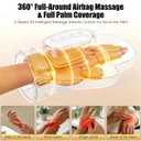 Hand Massager with Heat and Compression, Cordless Hand Massager for Arthritis and Carpal Tunnel, 3 Massage 4 Temperatures 5 Compression Models