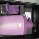 Stanley Cross Bottle 23 oz | Travel Water Bottle with Jacquard Strap | Leakproof Tritan Lid with Removable Straw | Insulated Stainless Steel | BPA-Free | Lilac