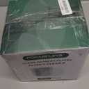 FOCUSLINE 100 Count Clear Plastic Plates 7 Inch, Disposable Salad Dessert Plates Heavy Duty- Premium Clear Hard Plastic for Weddings, Parties and Events