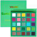 25 Color Bold Eyeshadow Palette - Highly Pigmented Matte & Shimmer Shades - Long-Lasting, Blendable, Crease-Proof Formula - Travel-Friendly with Mirror - Perfect for Holiday & Cosplay