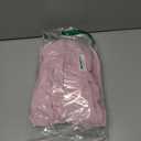 Girls Summer Dresses Square Neck Lantern Sleeve Tie Backless Ruffle A-Line Party Mini Dress Pink, 150