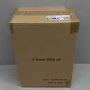 Shrivee 6-Tier Utility Cart with 6 Drawers, Rolling Utility Cart with 2 Lockable Caster Wheels, Multipurpose Mobile Rolling Drawer Cart for Office Bathroom Kitchen, Colorful