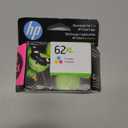 HP 62XL Tri-color High-yield Ink Cartridge | Works with Printer Series: ENVY 5540, 5640, 5660, 7640; OfficeJet 5740, 8040; OfficeJet Mobile 200, 250 | Eligible for Instant Ink | C2P07AN