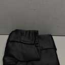 RYB HOME Short Black Curtains for Bedroom, Blackout Thermal Insulated Curtain Tiers Small Window Treatment Privacy Shades for Kitchen Farmhouse Closet, W42 x L36 inch, 2 Panels