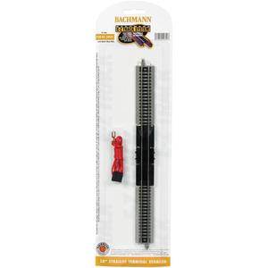 Bachmann 10" Straight Terminal Rerailer With Wire - N Scale