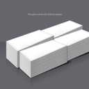 Amazon Basics #10 Business Letter Envelopes with Gummed Seal, No Tint, White, 500-Pack