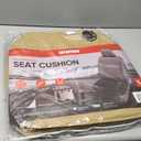 This product is a Motor Trend brand universal leatherette seat cushion designed for cars, trucks, and SUVs