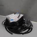 MIXC 50 FT 1/2 Inch Drip Irrigation Tubing Kit:Premium Garden and Landscape Watering System with 4 Quick Connector 4-Way Connector