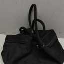 Makukke Faux Suede Tote Bag for Women, Hobo Handbag Women Vintage Shoulder Bag Purse for Work Office Travel (Black-medium-suede)