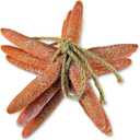 Puzzled Nautical Orange Starfish Set - Decorative Beach Style Tabletop Centerpiece, Realistic Resin Sea Coral Reef Starfishes for Home Decor - 3 Pieces, Handmade