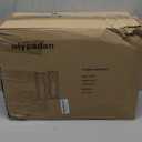 15" Large Outdoor Wall Lights, 2 Pack White Outdoor Light Fixtures, Modern Waterproof Exterior Lighting Sconces with Clear Glass Shade for Front Door, Porch, Garage