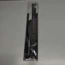 2 Pcs Spring Tension Curtain Rods for Windows 28 to 48 Inch, Bronze Adjustable Extendable Small Tension Rod No Drill, Room Divider Doorway Curtain Tension Rod