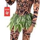 Morph Maui Costume for Men, Hawaiian Tattoo Costumes, Maui Costume Adult, Fancy Dress For Adults, Adult Halloween Costumes (Medium)