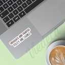 (3Pcs) No Thoughts and Prayers, Policy and Change Instead Christian Sticker Inspirational Quotes Bible Verse Jesus Motivational Vinyl Decals for Tumbler Kindles Laptop Books Phone - Size 3x1 Inch