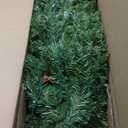 4FT Pre-lit Pencil Christmas Tree Spruce with Remote Control, 150 Warm White Multi-Color Lights, Artificial Hinged/Slim/Skinny/Feel Real/Realistic for Home, Holiday Decoration Dual Color LED 4 Feet (Green)