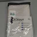 100% Blackout Shield Linen Blackout Curtains for Bedroom 96 Inches Long, Back Tab/Rod Pocket Living Room Drapes, Thermal Insulated Blackout Curtains 2 Panels Set, 50" W x 96" L, Cream