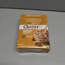 Quest Nutrition Chocolate Chip Dough Cookie Protein Bars, 21g Protein, 1g Sugar, 4g Net Carb, High Fiber, Gluten Free, Keto Friendy, 12 Count (EXP 10/29/25)