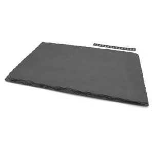 Slate Tiles for Reptiles, Food Bowl Dish Feeding Slate Tortoise Habitat Accessories for Reptiles Tank (20x30 cm)