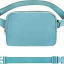 VOROLO Fanny Pack For Women And Men Crossbody Bag Belt Bag with Adjustable Strap Graduation Gifts Light Blue