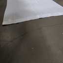 White Sheer Linen Curtains White Curtain, 
2 Panels
 7x4 FT