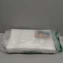 WOWBOX 4 pcs Serving Tray for Entertaining, Grilling BBQ Accessories, Serving Platters for Snacks, Fruit, Reusable Plastic Trays for Serving Food and Pantry Organization in Kitchen & for Parties (White)