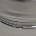 2 in 1, Glass Microwave Splatter Cover for Food & Microwave Place Mat, Plate Splatter Guard Lid with Easy Grip Silicone Handle Knob, Borosilicate Glass with Vent Hole, Food Grade, No Plastic, 10in