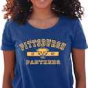 Blue 84 NCAA Womens NCAA Officially Licensed T-Shirt Athletic Team Color (Medium)
