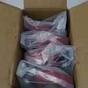 Caster Wheels 4 Inch, Heavy Duty Caster Set of 4, Swivel Castor Wheel with Dual Locking Brakes, Silent Polyurethane (PU) Wheels, 360 Rotation, for Furniture and Workbench, Load 2600lbs