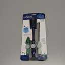 Dr. Brown's Silicone Cleaning Brush Set with Bottle, Spout, and Straw Brush, 3 Brushes to Clean Baby Bottles, Spouts, Nipples, and Straws, BPA Free  3-Pack (Compact)