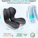 Seat Cushion & Back Support for Tailbone and Lower Back Relief