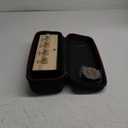 Tuning Forks for Healing Set Includes 128Hz, 136Hz, 256Hz, 384Hz, & Activator, Bamboo Base, Rubber Hammer, Portable in Black Luggage Sound Healing Instruments for Chakra, Yoga, and Meditation (Tuning Fork 5set)