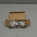 Design House Door Stops, Rubber Cushion Stoppers, Floor-Mounted, Heavy-Duty Zinc, Easy Installation, 5-Pack, Satin Nickel, 1.75 in. Diameter x 1.25 in. H, 181883