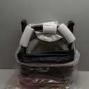 Beberoad Love R2 Small Travel Stroller Compact Strollers Foldable Lightweight Baby Stroller for Airplane, Infant with Adjustable Backrest, Cup Holder and Waterproof Canopy, Gray