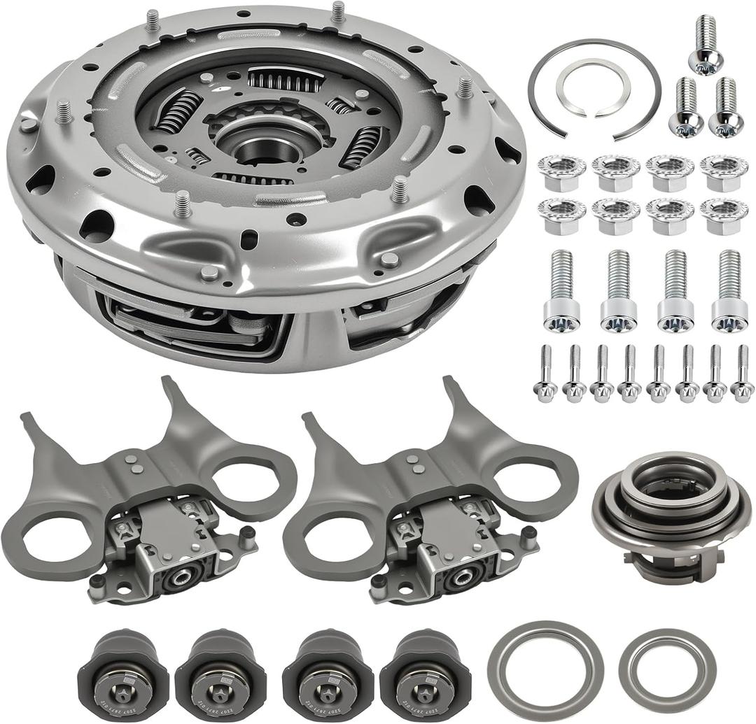 BHB Transmission Dual Clutch Kit Release Fork Lever W/Bolts Compatible with Ford Eco Sport 2013-2020 Fiesta Focus 2011-2019 Figo 2016-2018 Replace 6DCT250 DPS6 PS250 602000800 CA6Z7515J CA6Z7515K