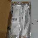 Probrico 5 Pack|4 Inch Hole Centers Flat Black Dresser Pulls Cabinet Handles,Stainless Steel Euro Bar Cabinet Handles Dresser Pulls for Kitchen Closet Cupboard Wardrobe,Total Lenght:162mm(6-4/5 Inch)