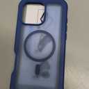 Magnetic for iPhone 16 Pro Max Case, [Compatible with MagSafe][Military Grade Drop Protection][Heavy Duty Protection][Non-Slip][Shockproof] 2-Layer Durable Bumper Phone Case 6.9''-Deep Blue