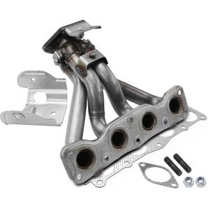 A-Premium Engine Exhaust Manifold Kit W/Gaskets & Studs & Nuts [DOHC 4Cyl 2.0 2.4L] Compatible with Hyundai Tucson 2010-2013 & Kia Sportage 2011-2012, Replace# 285002G300