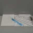 JayRex Bathroom Organizer Countertop Corner Shelf, 3 Tier Moveable Organizer for Make Up, Dresser Table, Desktop (White)