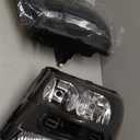 Garage-Pro Headlights Assembly For Chevrolet Trailblazer 2002-2009 Driver Passenger Side With Bulb, Halogen, Full Width Grille Bar Replaces# 25970914 25970915