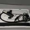 Floor Lamp, 18W Super Bright LED Floor Lamps for Living Room with Remote, Stepless Dimming Color Temperature & Brightness, Modern Adjustable Neck Standing Lamp Ideal for Bedroom, Office, Study (Black)