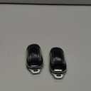 2Pcs Key Fob Cover for Tesla Model X. TPU Car Key Case Protector with Anti-Loss KeychainBlack