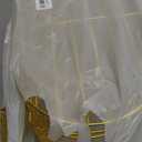 Electroplated Gold Coffee Cup Holder with 6 Hooks and Wire Storage Basket Wrought Iron Mug Stand Organizer for Kitchen Countertop Home and Party Use 13X11.5X8 Inches