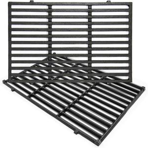 Hongso 7524 Grill Grates for Weber Genesis E-310 E-330, 19.5 x 12.9 in Each
Fits Genesis 300 Series E/S/EP 310 320 330, 7528, Cast Iron, (NOT Fits Genesis II Grills)