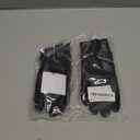 Unigear Lightweight Running Gloves, Touch Screen Anti-Slip Warm Gloves Liners for Cycling Biking Sporting Driving for Men Women (Large, Black)