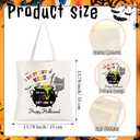 2 x SilTriangle Teacher Gifts Tote Bag I Sniff Out Kid Witch Tote Bag Gifts for Teacher