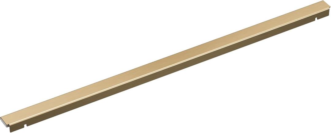 Delta Faucet 24-Inch Linear Shower Drain Wall Edge in Champagne Bronze