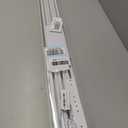 Curtain Single Tracks Ceiling or Wall Mounting with Silent Rollers 15.7ft