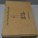 GADFISH No Drilling Side Flag Pole Mount Kit for Truck Bed,Universal Black Flagpole Holder Fit Up to 1.5" Pole