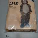 Spooktacular Creations Halloween Baby Animal Costume, Toddler Hooded Jumpsuit for Baby Halloween Dress Up Costume Party (6-12 Months)