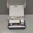 TEEHO TE002 Fingerprint Door Lock - Keyless Entry Electronic Keypad Deadbolt with 2 Backup Keys - Auto Lock - Easy Installation - Smart Locks for Front Door - Satin Nickel